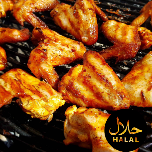 8 Chicken Wings: Halal Wings